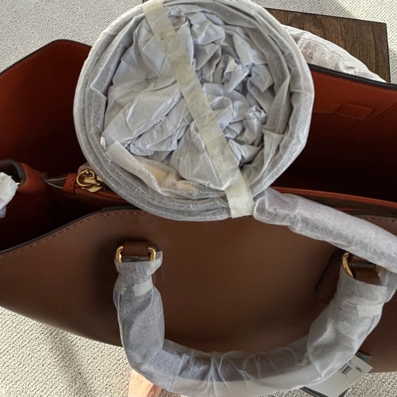 Lauren Ralph Lauren Brown Marcy large tote bag NWT - Picture 10 of 14